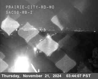 Traffic Camera Image from US-50 at Hwy 50 at Prairie City Rd WO WB 2