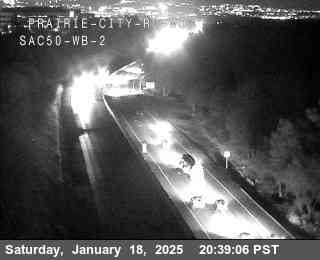 Traffic Camera Image from US-50 at Hwy 50 at Prairie City Rd WO WB 2