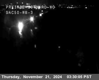 Traffic Camera Image from US-50 at Hwy 50 at Prairie City Rd WO WB 3