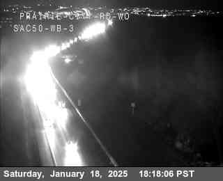 Traffic Camera Image from US-50 at Hwy 50 at Prairie City Rd WO WB 3