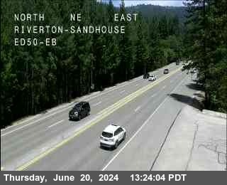 Traffic Camera Image from US-50 at Hwy 50 at Riverton Sandhouse