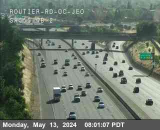 Timelapse image near Hwy 50 at Routier Rd JEO 2, Sacramento 0 minutes ago