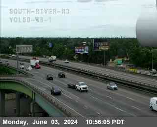 Traffic Camera Image from US-50 at Hwy 50 at South River Rd 1