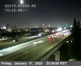 Traffic Camera Image from US-50 at Hwy 50 at South River Rd 1