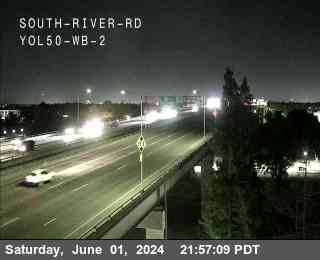 Traffic Camera Image from US-50 at Hwy 50 at South River Rd 2