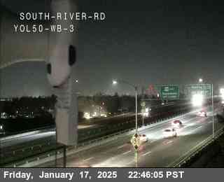 Traffic Camera Image from US-50 at Hwy 50 at South River Rd 3