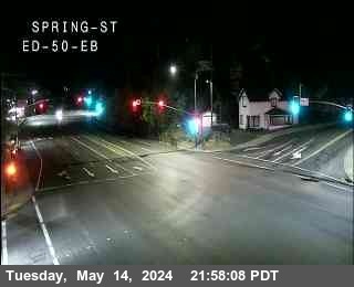 Traffic Camera Image from US-50 at Hwy 50 at Spring