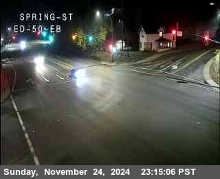 Traffic Camera Image from US-50 at Hwy 50 at Spring