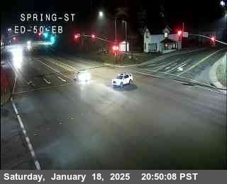 Traffic Camera Image from US-50 at Hwy 50 at Spring