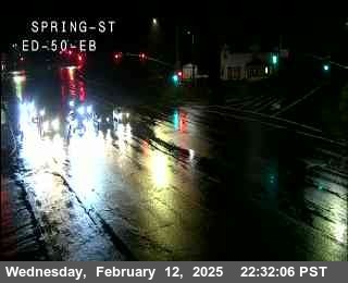 Traffic Camera Image from US-50 at Hwy 50 at Spring