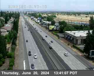 Traffic Camera Image from US-50 at Hwy 50 at Sunrise Blvd EO WB 2
