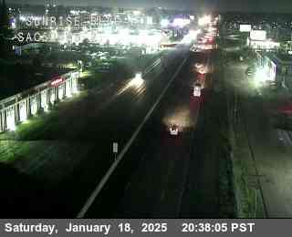 Traffic Camera Image from US-50 at Hwy 50 at Sunrise Blvd EO WB 2