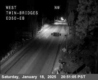 Traffic Camera Image from US-50 at Hwy 50 at Twin Bridges