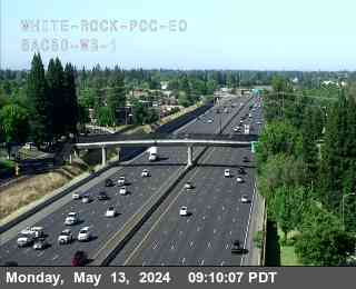 Timelapse image near Hwy 50 at White Rock POC EO 1, Rancho Cordova 0 minutes ago