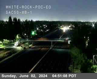 Traffic Camera Image from US-50 at Hwy 50 at White Rock POC EO 1