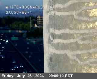 Traffic Camera Image from US-50 at Hwy 50 at White Rock POC EO 1