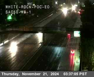 Traffic Camera Image from US-50 at Hwy 50 at White Rock POC EO 1