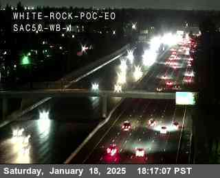 Traffic Camera Image from US-50 at Hwy 50 at White Rock POC EO 1