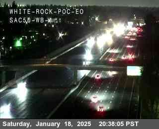 Traffic Camera Image from US-50 at Hwy 50 at White Rock POC EO 1