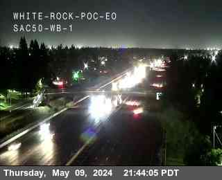 Timelapse image near Hwy 50 at White Rock POC EO 1, Rancho Cordova 0 minutes ago