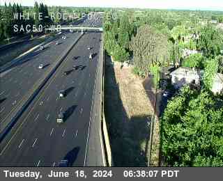 Traffic Camera Image from US-50 at Hwy 50 at White Rock POC EO 2