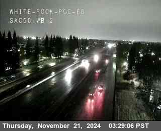 Traffic Camera Image from US-50 at Hwy 50 at White Rock POC EO 2