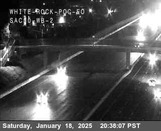 Traffic Camera Image from US-50 at Hwy 50 at White Rock POC EO 2