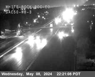 Traffic Camera Image from US-50 at Hwy 50 at White Rock POC EO 3