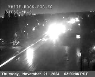 Traffic Camera Image from US-50 at Hwy 50 at White Rock POC EO 3