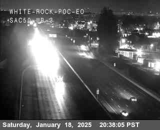 Traffic Camera Image from US-50 at Hwy 50 at White Rock POC EO 3