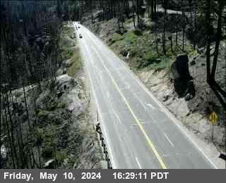 Timelapse image near Hwy 50 at Wrights Lake 2, Twin Bridges 0 minutes ago