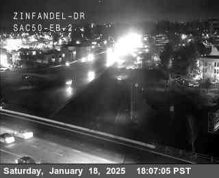 Traffic Camera Image from US-50 at Hwy 50 at Zinfandel Dr EB 2