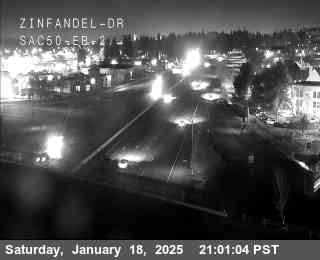 Traffic Camera Image from US-50 at Hwy 50 at Zinfandel Dr EB 2