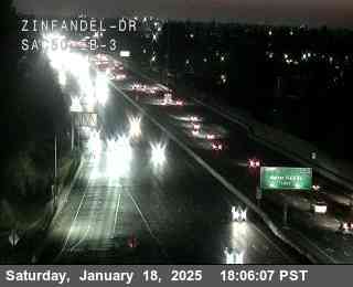 Traffic Camera Image from US-50 at Hwy 50 at Zinfandel Dr EB 3