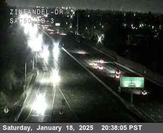 Traffic Camera Image from US-50 at Hwy 50 at Zinfandel Dr EB 3