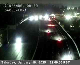 Traffic Camera Image from US-50 at Hwy 50 at Zinfandel Dr EO EB 1