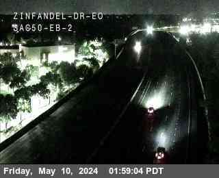 Timelapse image near Hwy 50 at Zinfandel Dr EO EB 2, Rancho Cordova 0 minutes ago