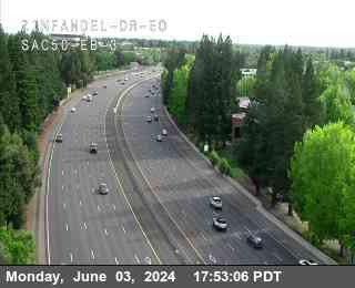 Traffic Camera Image from US-50 at Hwy 50 at Zinfandel Dr EO EB 3