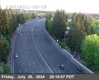 Traffic Camera Image from US-50 at Hwy 50 at Zinfandel Dr EO EB 3