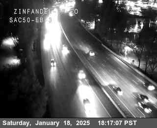 Traffic Camera Image from US-50 at Hwy 50 at Zinfandel Dr EO EB 3