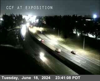 Traffic Camera Image from SR-51 at Hwy 51 at Exposition Blvd