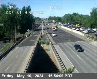 Timelapse image near Hwy 51 at H St, Sacramento 0 minutes ago