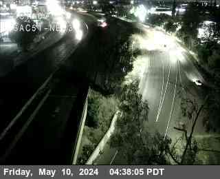 Timelapse image near Hwy 51 at Hwy 160 3, Sacramento 0 minutes ago