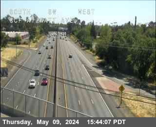 Timelapse image near Hwy 51 at Watt, Sacramento 0 minutes ago