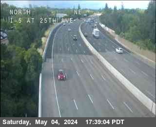 Traffic Camera Image from I-5 at Hwy 5 at 25th