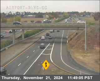 Traffic Camera Image from I-5 at Hwy 5 at Airport