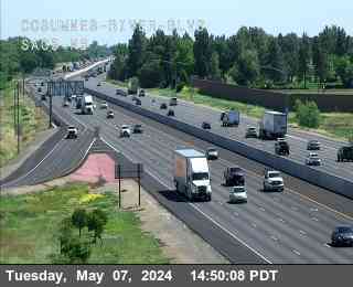 Traffic Camera Image from I-5 at Hwy 5 at Cosumnes