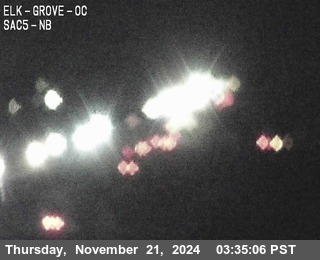 Traffic Camera Image from I-5 at Hwy 5 at Elk Grove