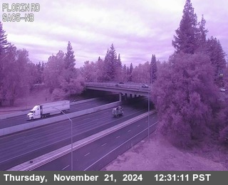 Traffic Camera Image from I-5 at Hwy 5 at Florin