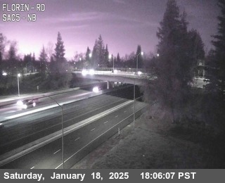 Traffic Camera Image from I-5 at Hwy 5 at Florin